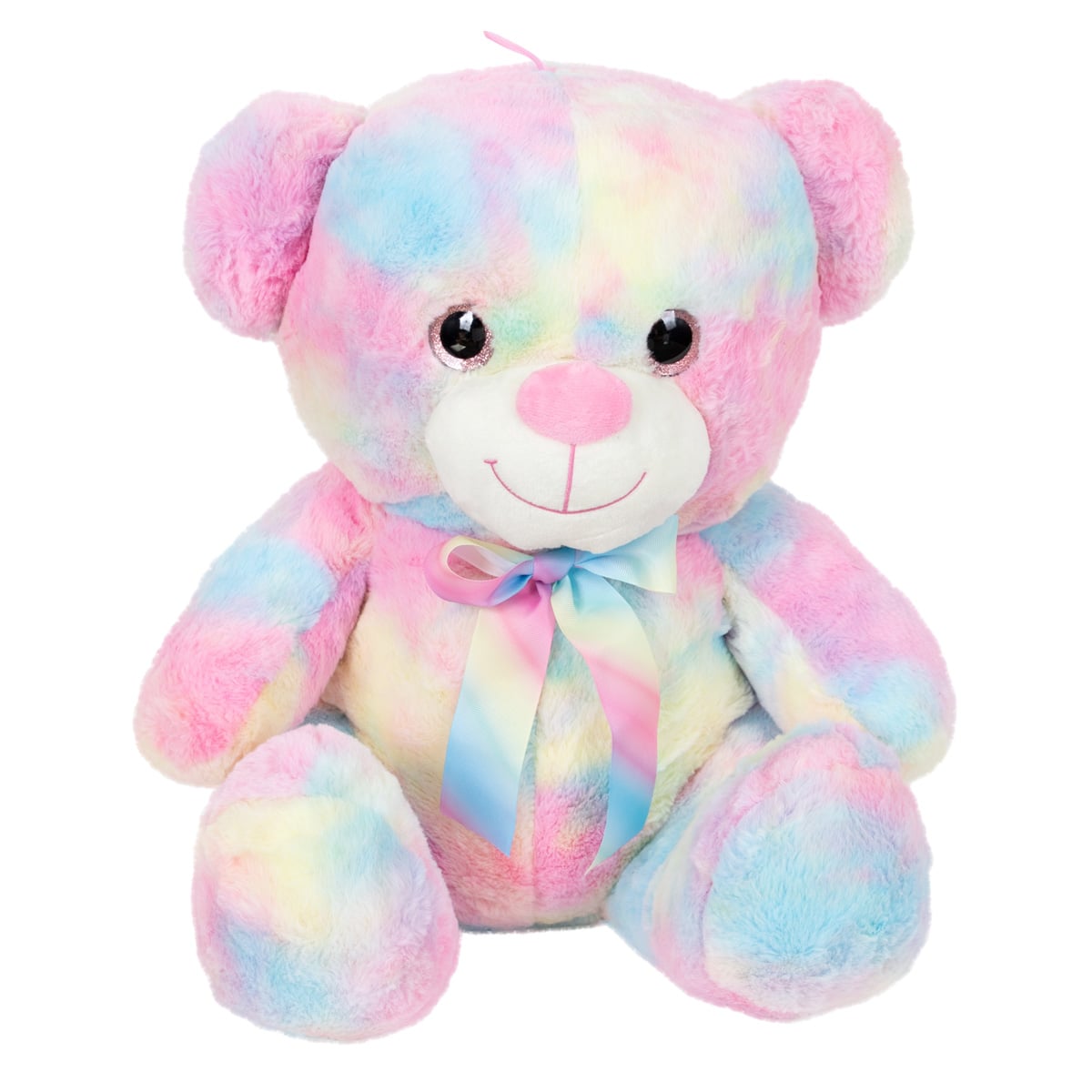 Ursulet Plus Puffy Friends Curcubeu 45 cm