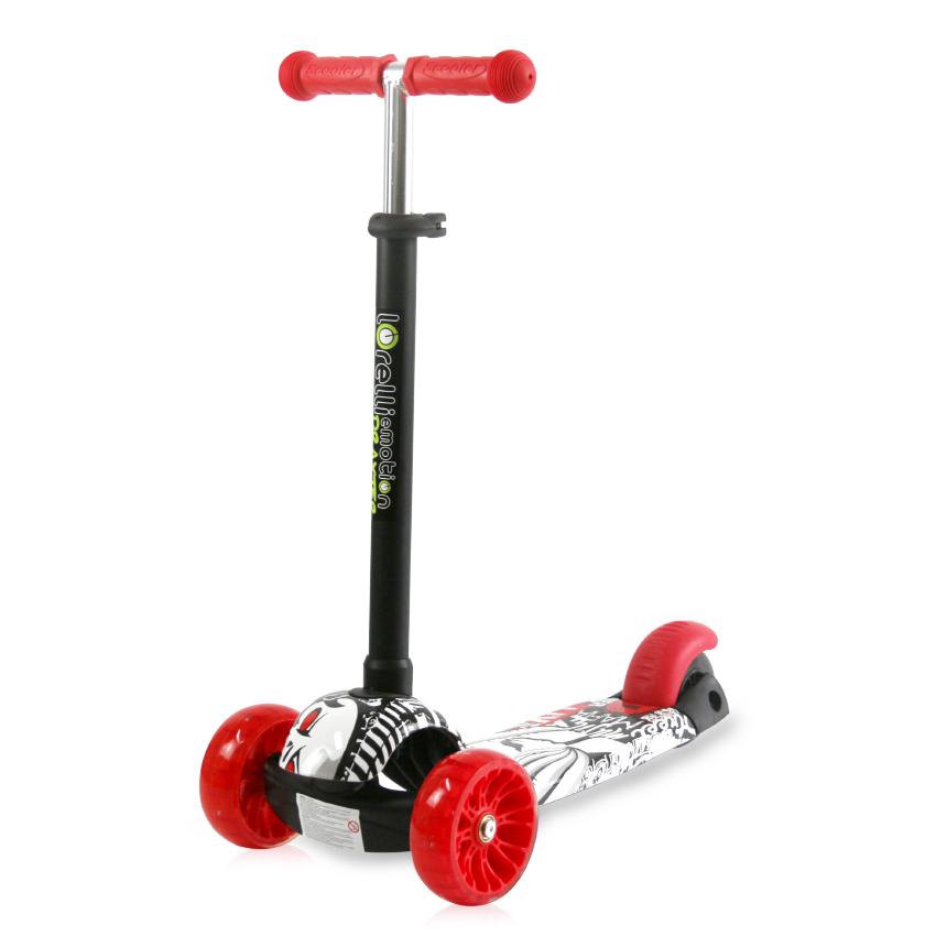 Trotineta Lorelli Draxter Black cu LED și Ghidon Reglabil - imagine 6