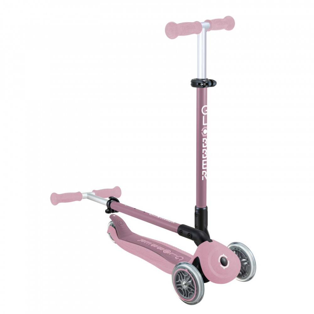 Trotineta Globber Go-Up 4 in 1 Ecologic Roz Pal - imagine 10
