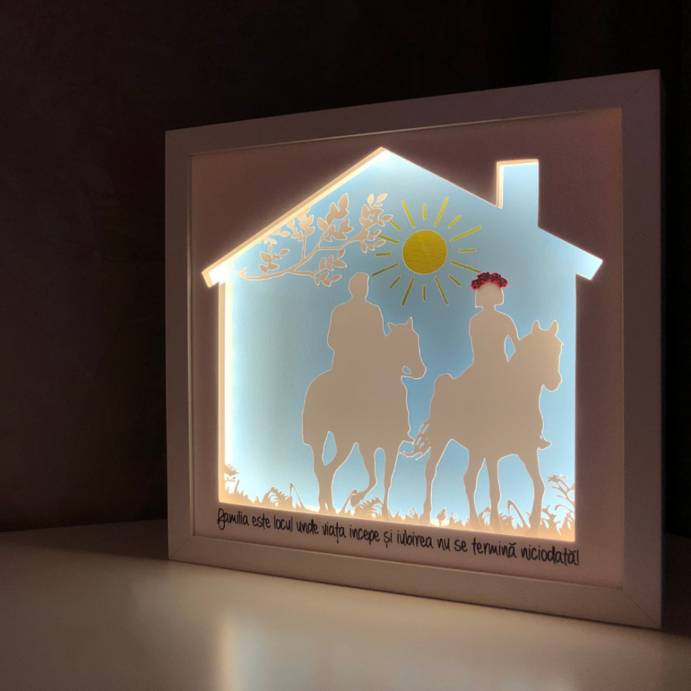 Tablou Luminos Indragostiti Noorhandmadeatelier - imagine 4