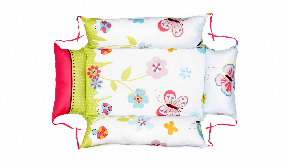 SomnArt Set Fluturi Reductor Bebe + Paturică + Pernuță
