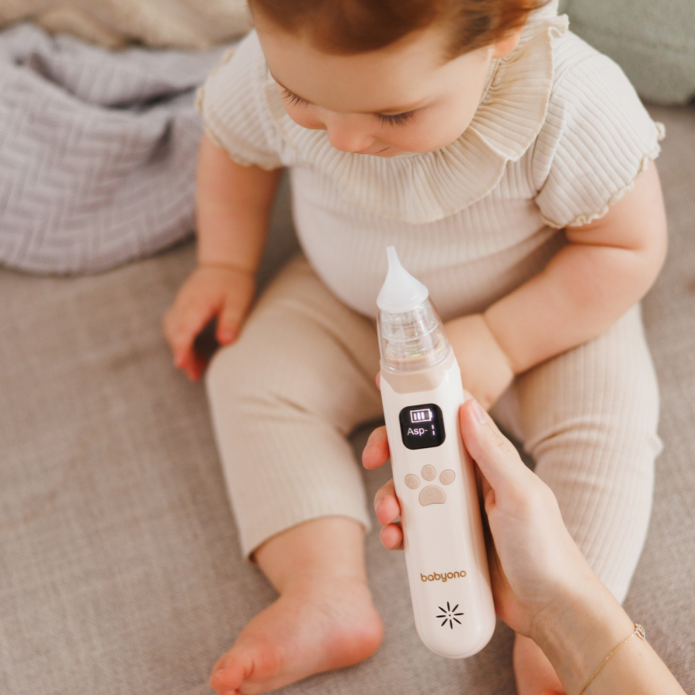 Aspirator Nazal Electronic Babyono - Eficient - imagine 5