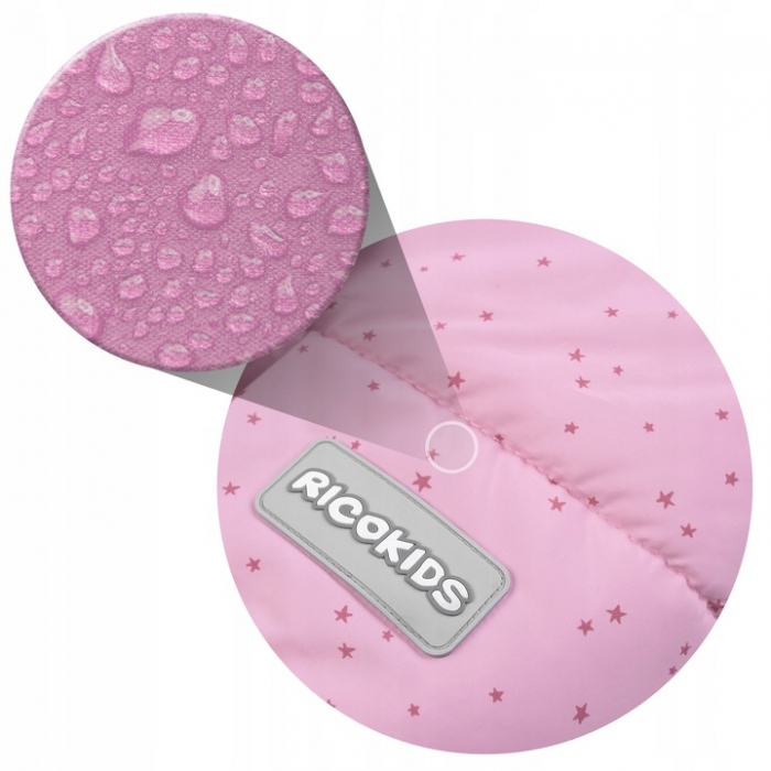 Sac de Dormit Ricokids Drimi Roz, Isoterm - imagine 2
