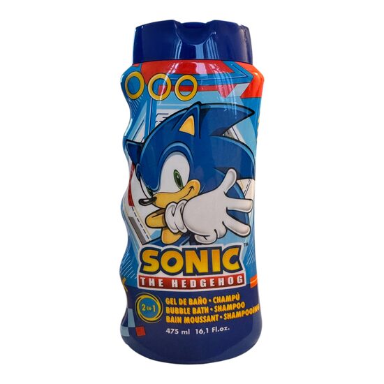 Gel de Dus & Sampon 2in1 Sonic Lorenay 475ml - imagine 2