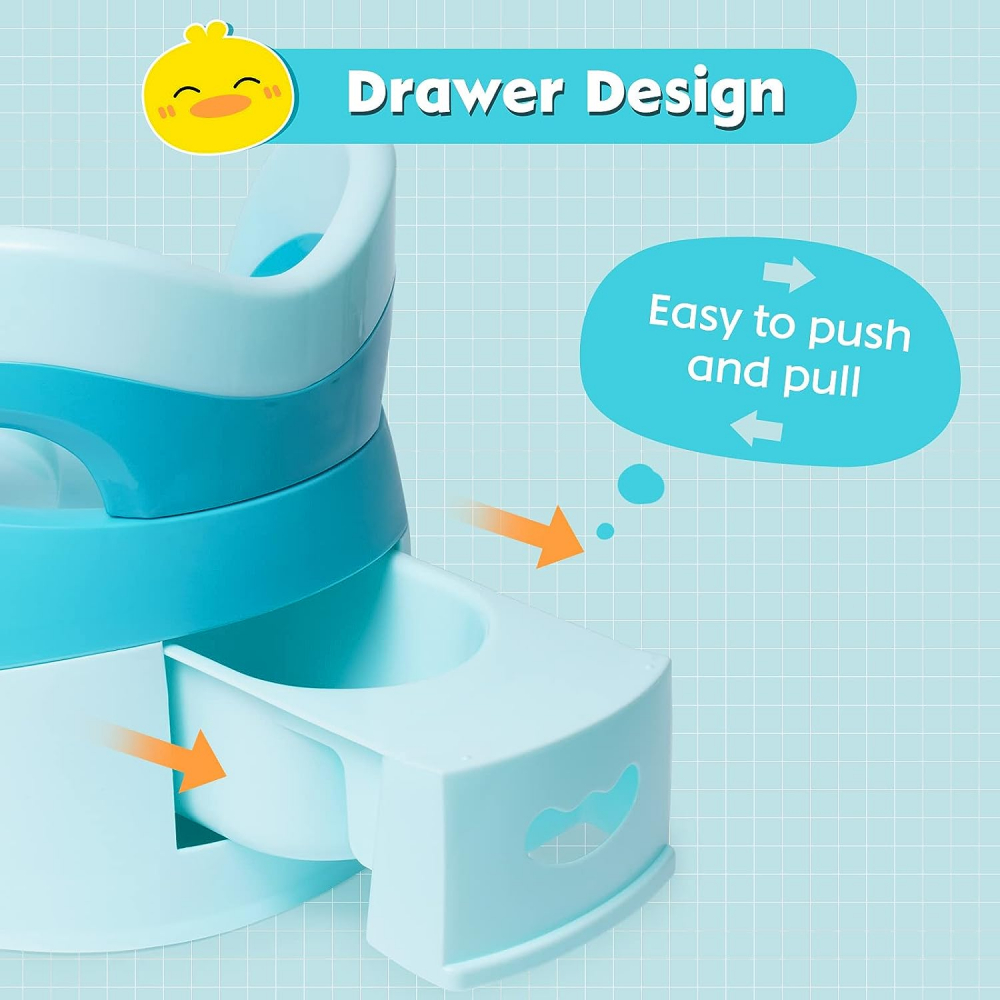 Olita Little Mom Duck Blue Ergonomică cu Scaun 1 An+ - imagine 7