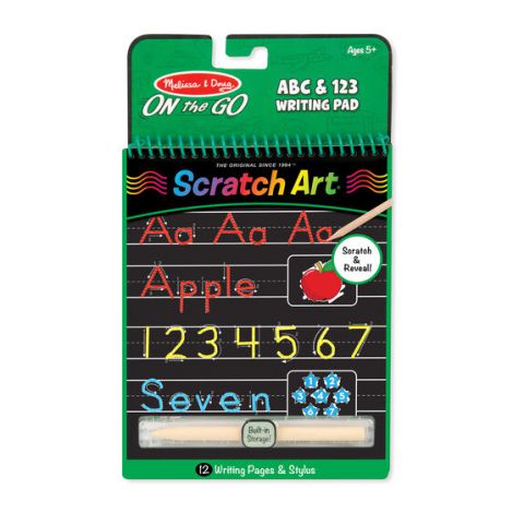Carnet de Razuit Litere si Numere Melissa & Doug