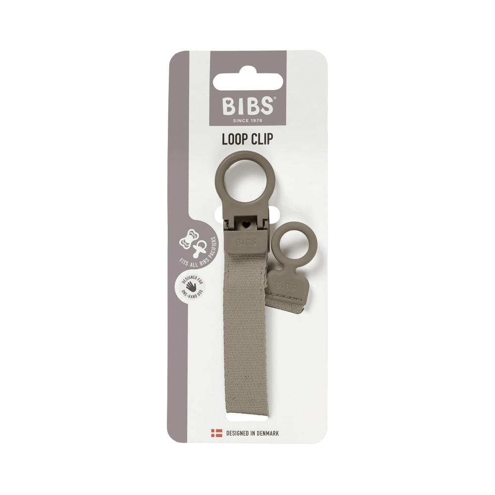 Bibs Loop Clip Suzetă Dark Oak - Practic și Stilat - imagine 4