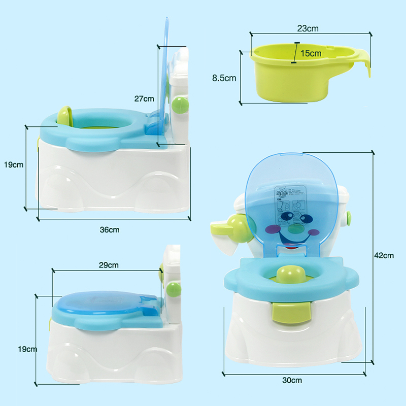 Olita Educationala Little Mom 3 in 1, Albastru - imagine 5