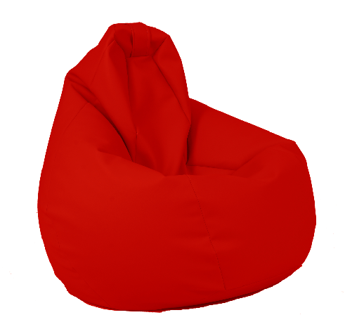 Fotoliu Pufrelax Panama Red, Husă Detașabilă - imagine 5