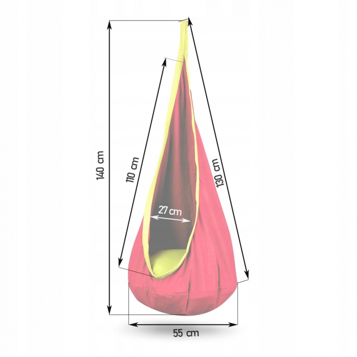 Leagan suspendat Kokon Neo-Sport Rosu - imagine 2