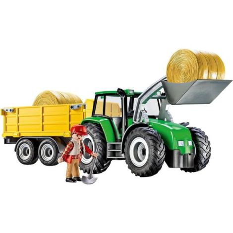 Playmobil Tractor cu Remorcă - Jucărie Fermă - imagine 2