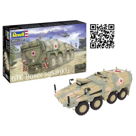 Revell GTK Boxer Ambulanta Militara 1:72