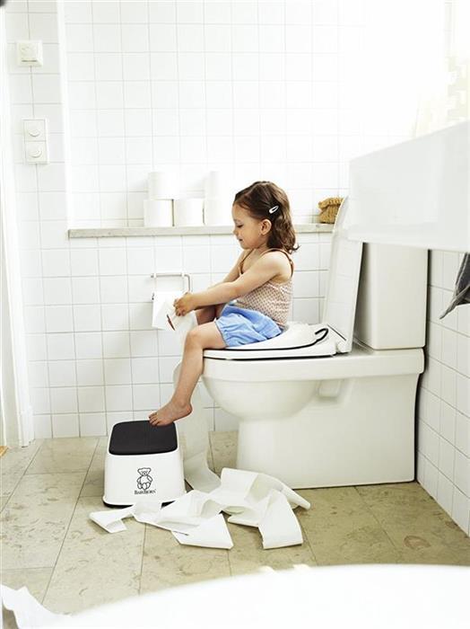 Reductor Toaletă BabyBjörn WhiteGrey, Confortabil