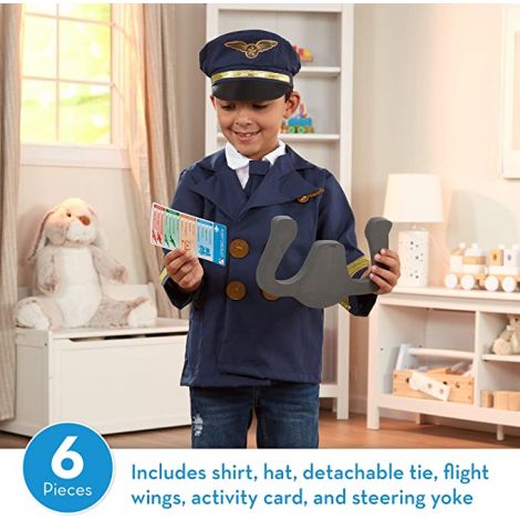 Costum Pilot Melissa & Doug Joc Rol 3-6 Ani - imagine 4