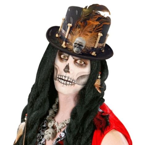 Palarie Voodoo Widmann | Accesoriu Carnaval - imagine 2