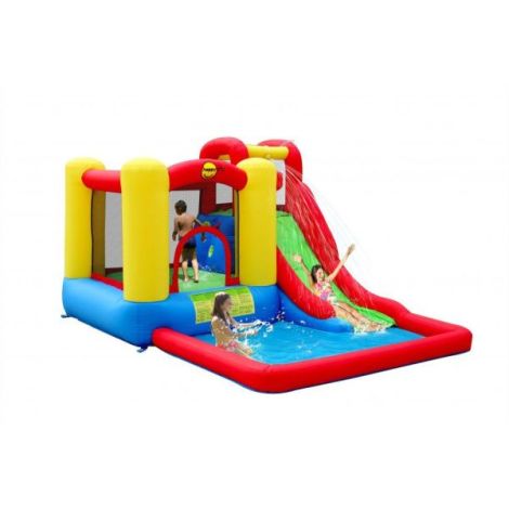 Happy Hop Jump & Splash Spațiu Gonflabil cu Apă - imagine 3