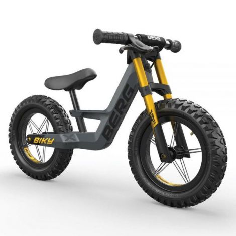 BERG Biky Cross - Bicicleta Fara Pedale Gri 2-5 Ani