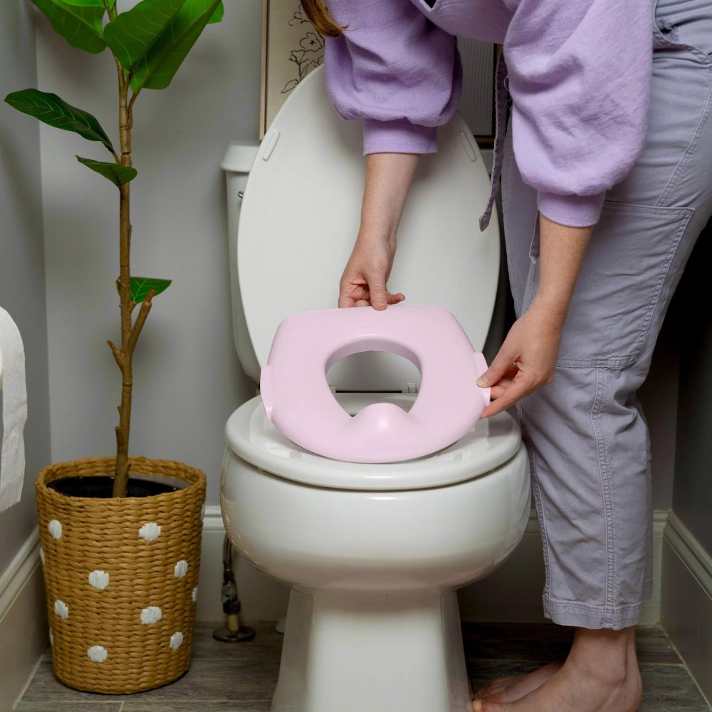Olita cu sunete My Size Potty Pro Roz | Ingenuity - imagine 2