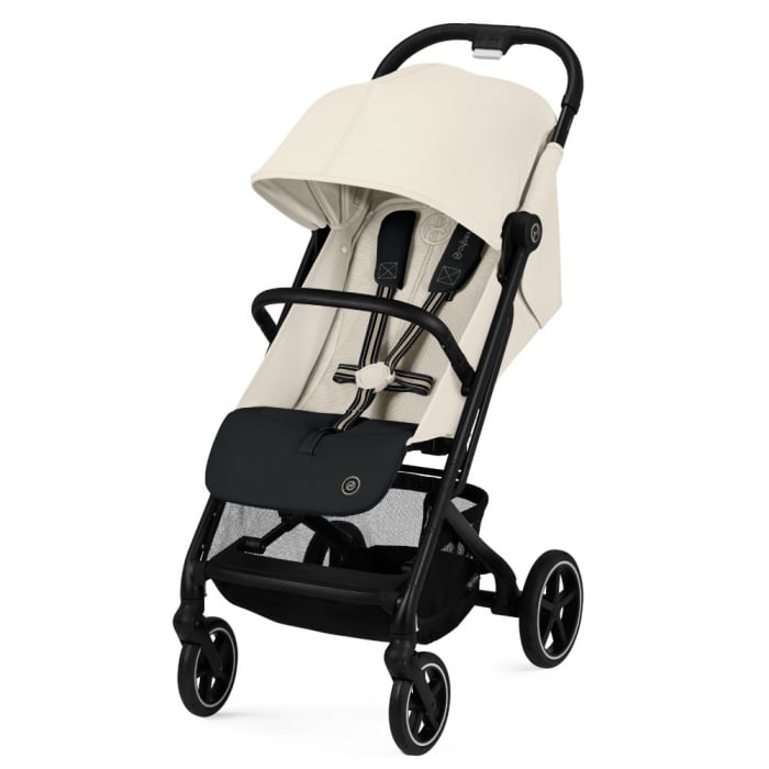 Carucior Cybex Beezy B Black Canvas White Compact