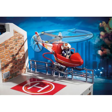 Stație de Pompieri Playmobil 9462 - Acțiune și Salvare - imagine 4