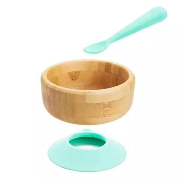 Set Masa Bambou Munchkin Bol + Lingura - imagine 6