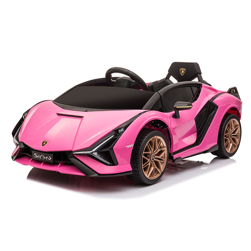 Masinuta Electrica Lamborghini Sian Roz 70W - imagine 8