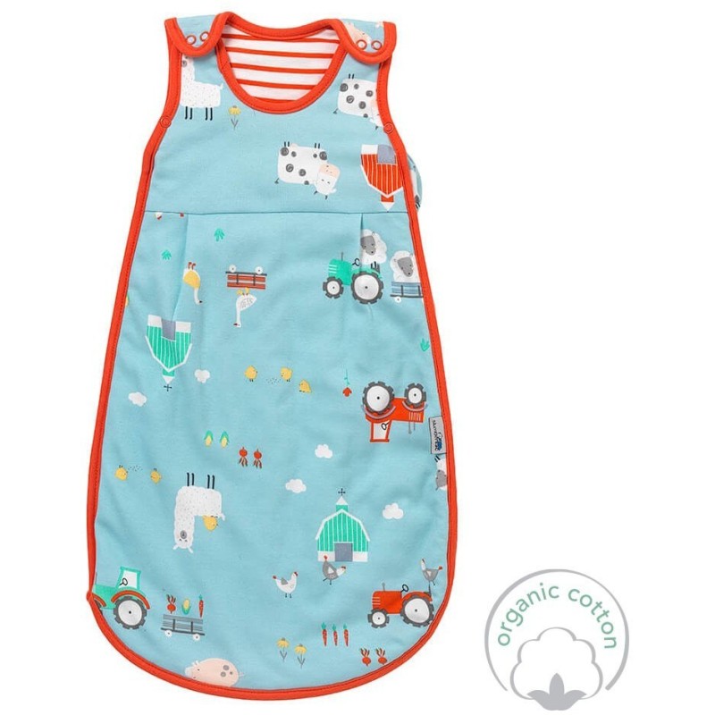 Sac de dormit Slumbersac Farmyard 70 cm, 1.0 Tog - imagine 3