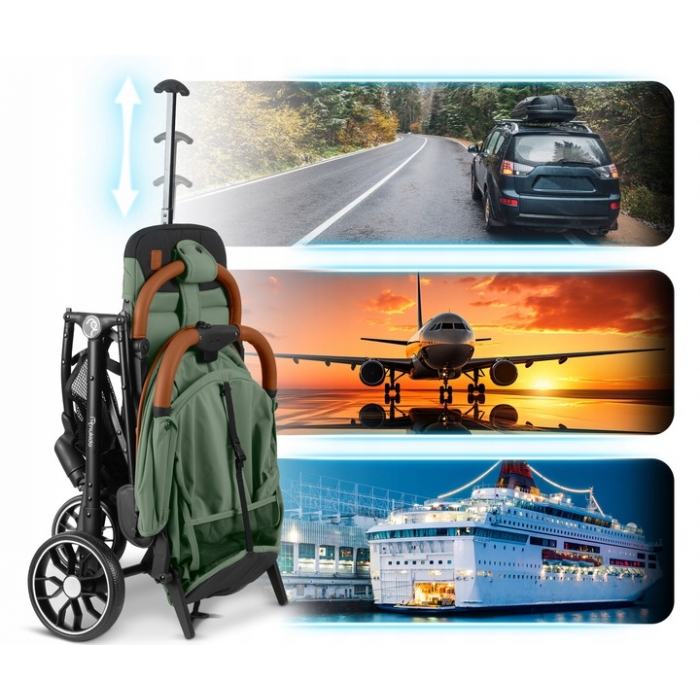 Nukido Paseo - Carucior sport compact pentru calatorii - imagine 8