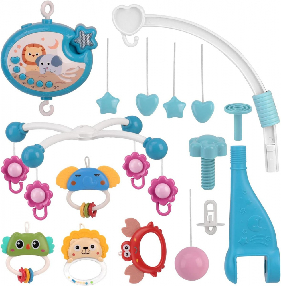 Carusel Muzical Proiector Blue | Sfera Zabawek