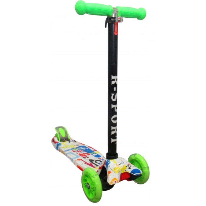 Trotineta R-Sport H2 Verde | Crește cu Copilul - imagine 5