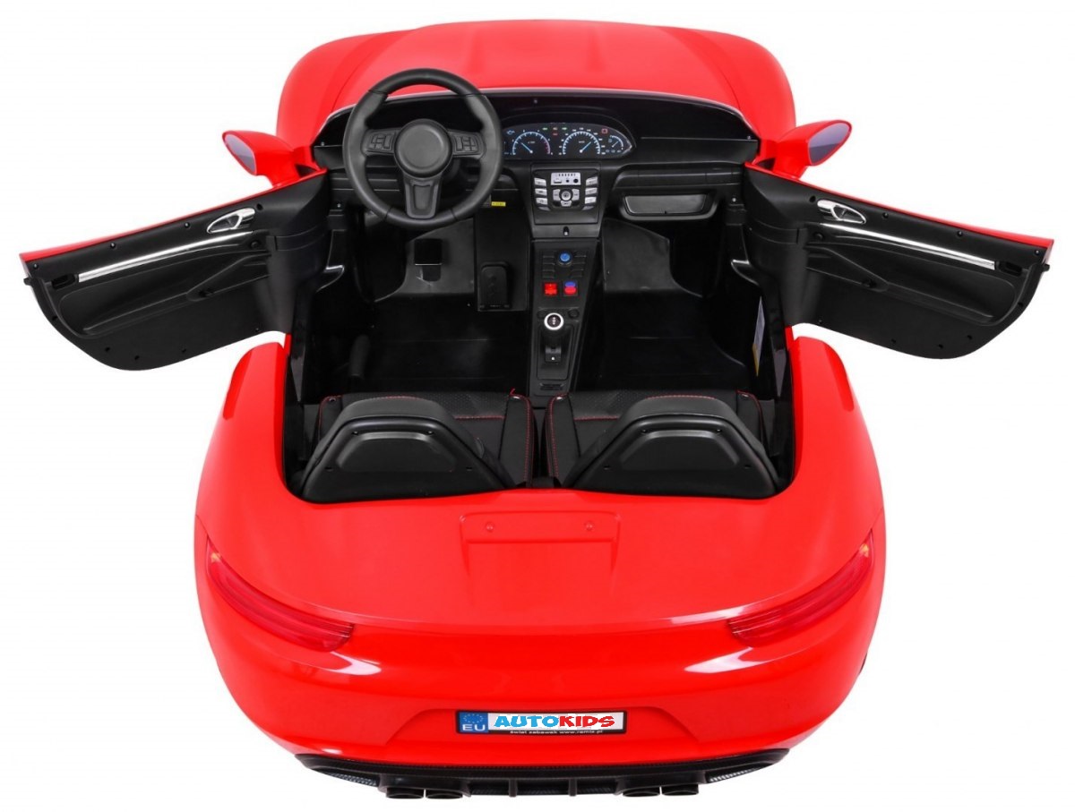 Masinuta Electrica 2 Locuri PERFECTA LIFT, 24V, 15km/h, Rosu - imagine 4