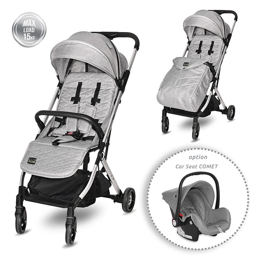 Carucior Lorelli Myla Troller Grey Black