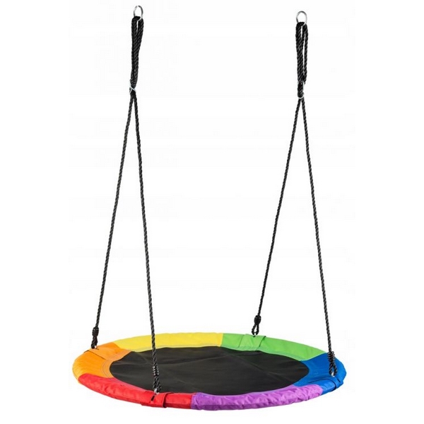 Leagan rotund Ecotoys, multicolor, rezistent - imagine 2