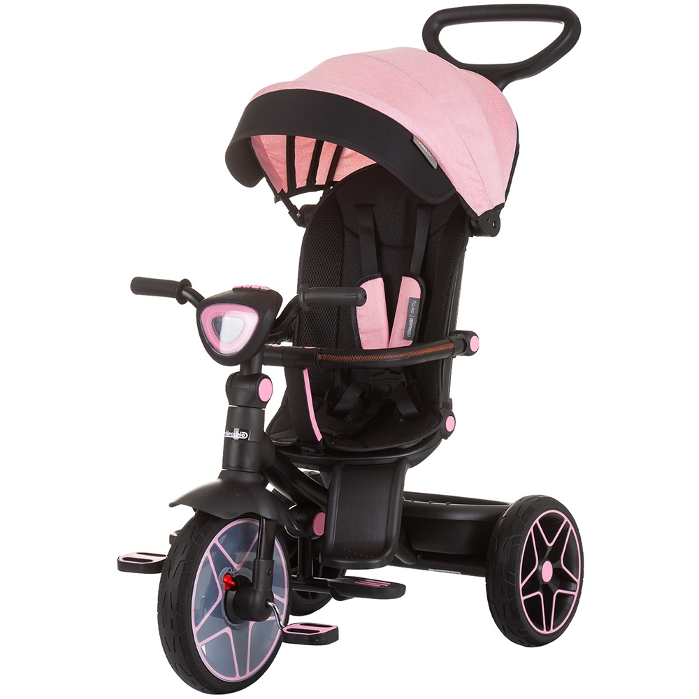 Tricicleta Chipolino Derby Flamingo, Reversibilă - imagine 8
