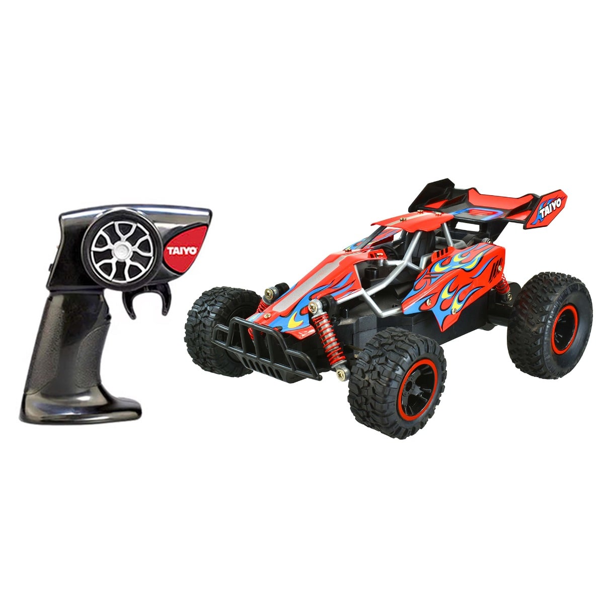 Masina de teren Taiyo Metal Racer 2 1:18 Rosu
