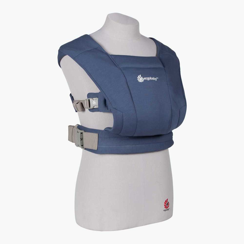 Marsupiu Ergobaby Embrace Soft Navy - imagine 3