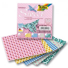 Set Hartie Origami 50 coli, 10x10 cm, Folia Paper