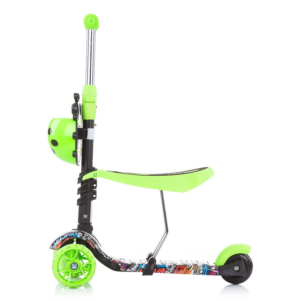Trotineta 3 in 1 Chipolino Kiddy Evo, cu Mâner și Sezut - imagine 4
