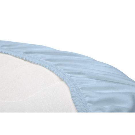 Husa Bumbac Landou Albastru Sensillo - Antialunecare - imagine 3