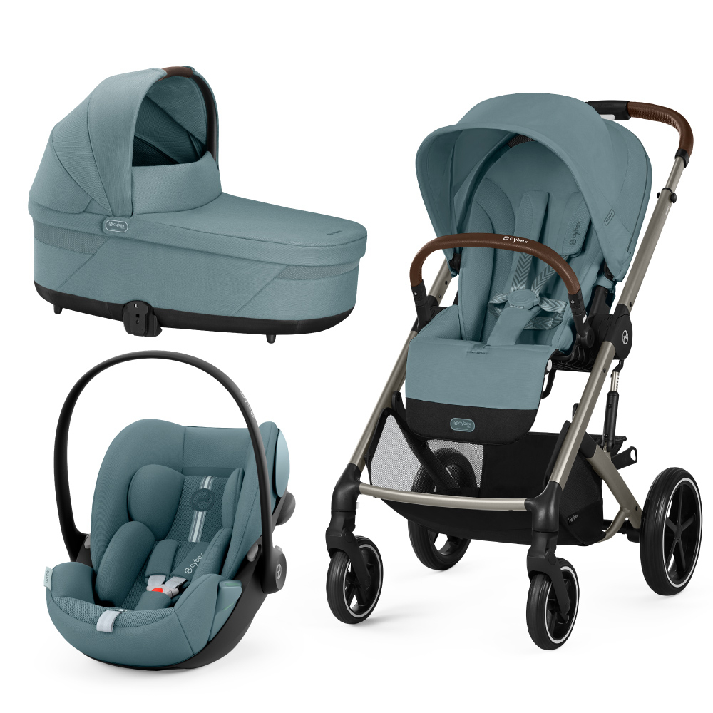 Carucior Cybex Balios S Lux 3in1 + Scoica Auto Cloud G