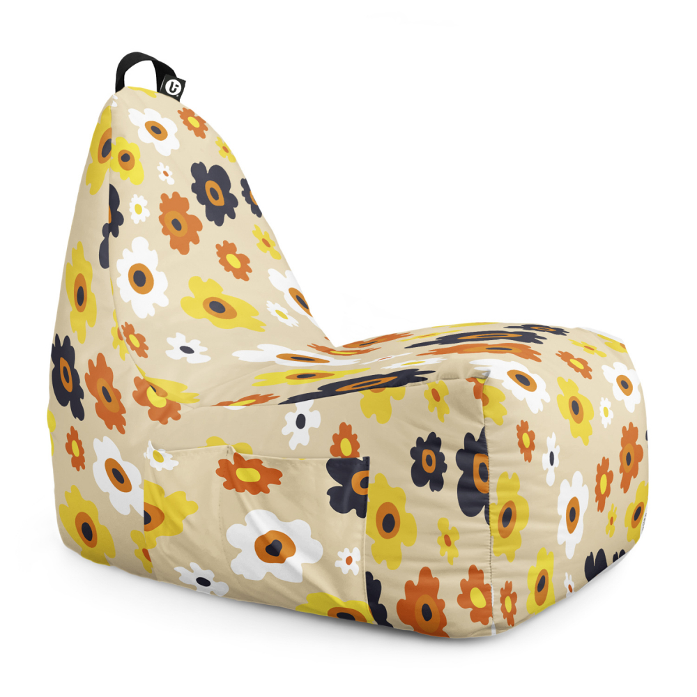 Fotoliu Puf Chill XL Daisy Updeco Bej - imagine 6