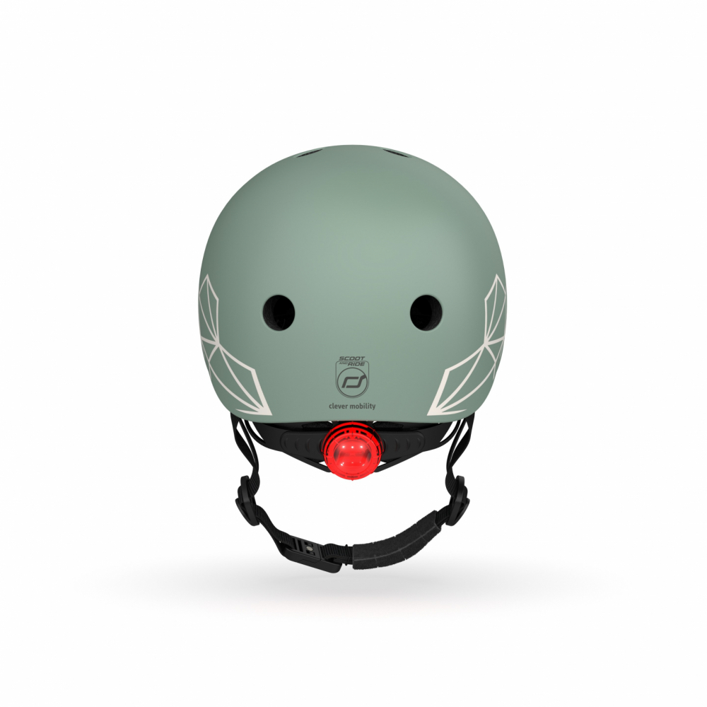 Casca copii Scoot and Ride cu LED si magnet, 45-51cm - imagine 3