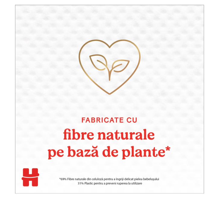 Servetele Huggies Pure Extra Care - 168 buc - imagine 2