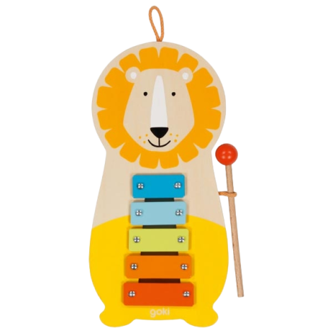 Xilofon Leul Istet Goki - Jucărie Educativă Lemn