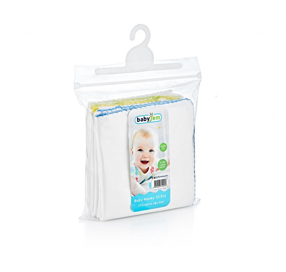 Babyjem Set 10 Batistute Bumbac pentru Copii