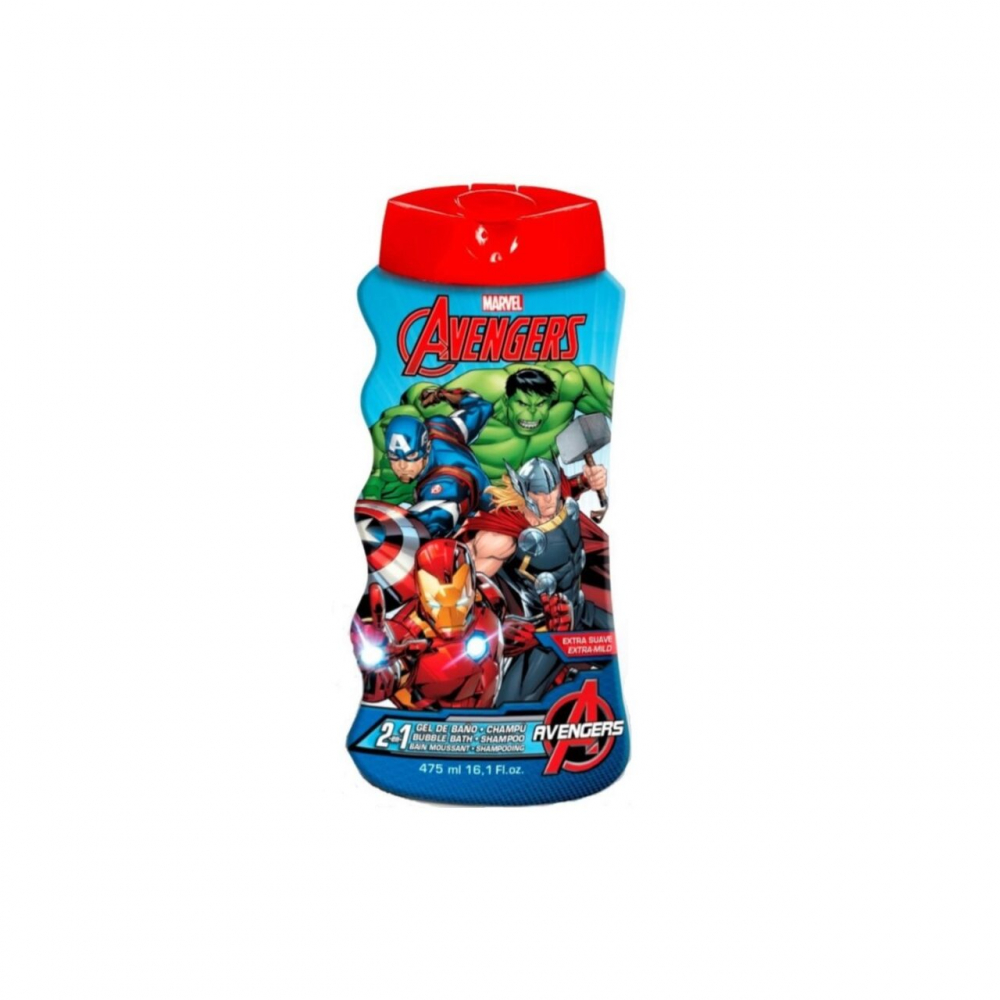 Gel de dus și șampon 2 în 1 Avengers, 475 ml