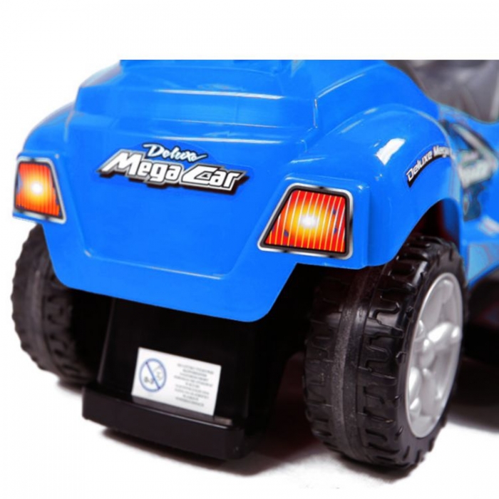 Mașinuță Ecotoys Mini Cooper Albastru cu Mâner - imagine 2