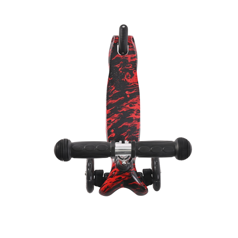 Trotineta Lorelli Mini Red Fire 3 roti LED Pliabila