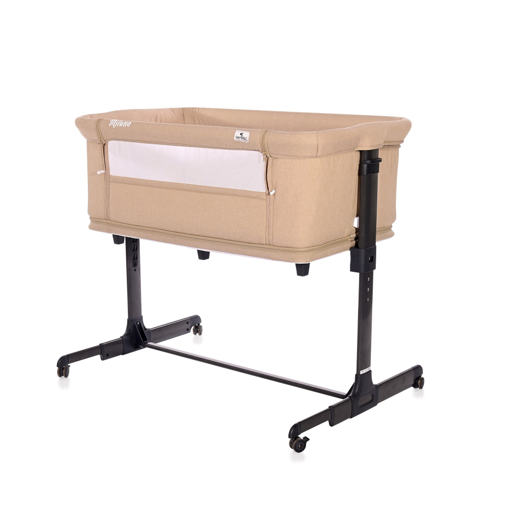 Patut Co-Sleeper Lorelli Milano Beige, Pliabil