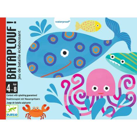 Joc acvatic Djeco Spidifish pentru baie